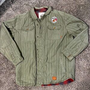 Vans Olive Green Shirt Jacket